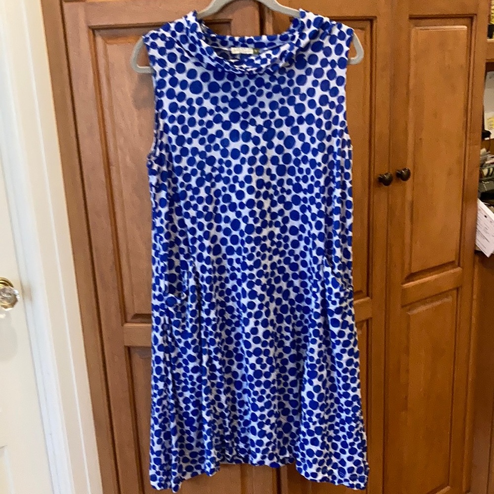 Chalet Dotted Summer Dress Small